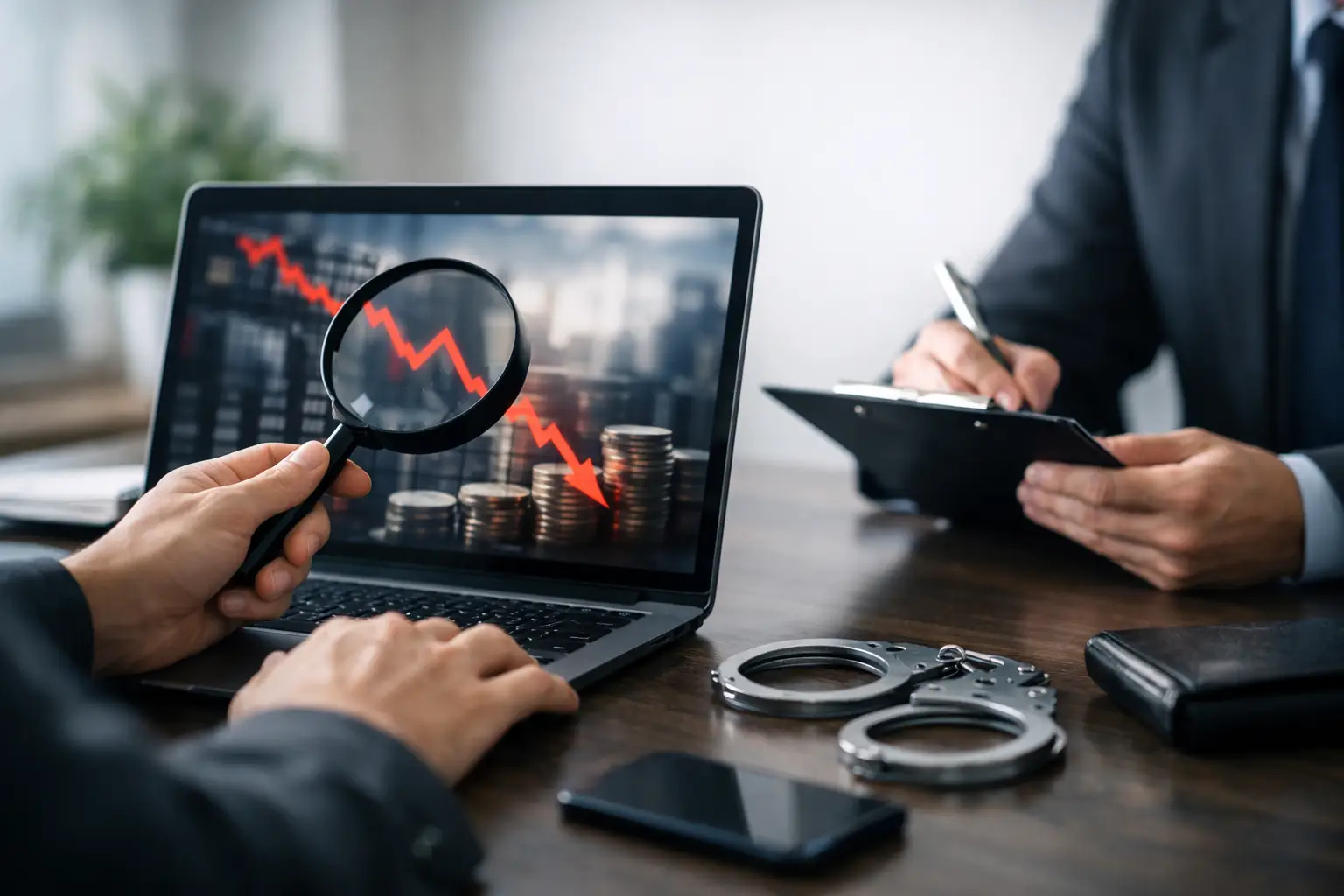 Cómo denunciar una web de inversiones falsa