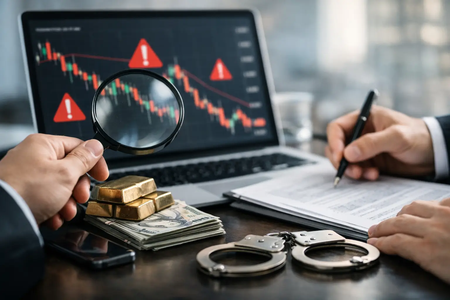 Cómo identificar un broker fraudulento