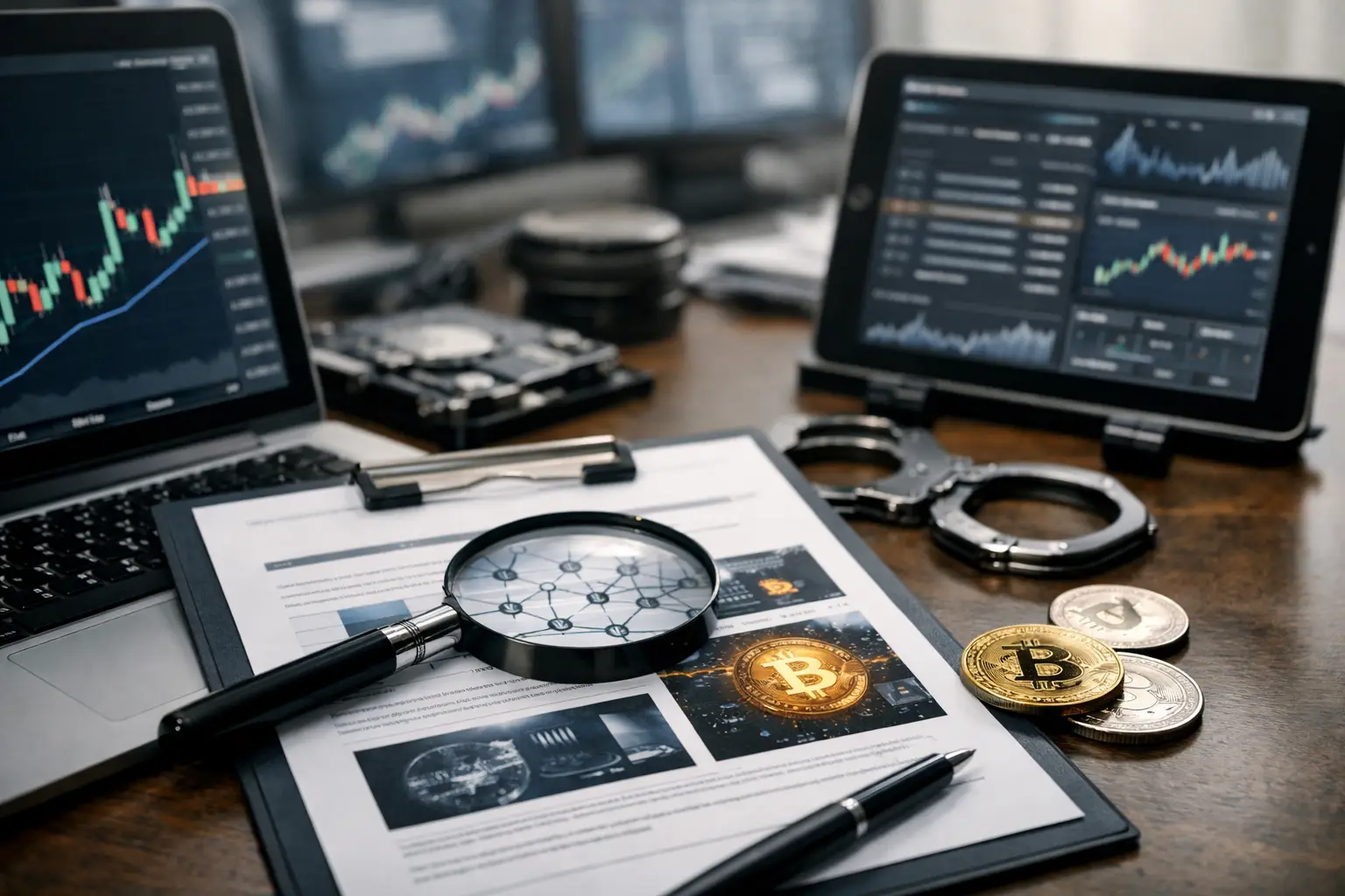 Ejemplo informe forense cripto útil y real