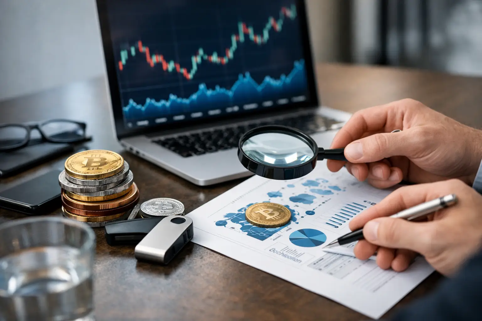Informe pericial de criptomonedas: qué prueba