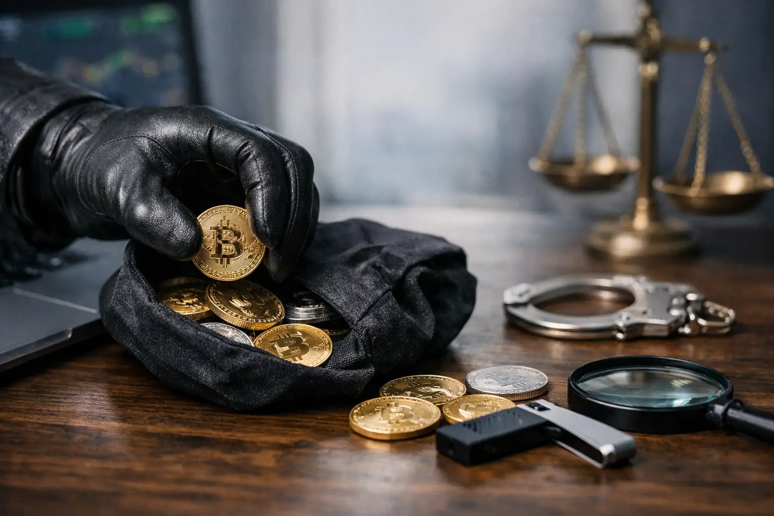 Recuperación de criptoactivos robados