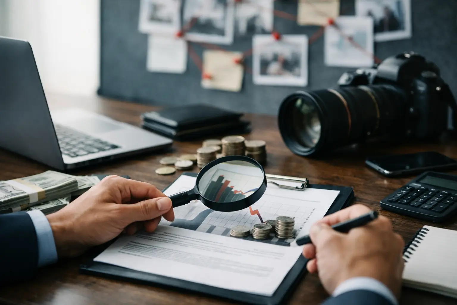 Cómo documentar una estafa financiera bien