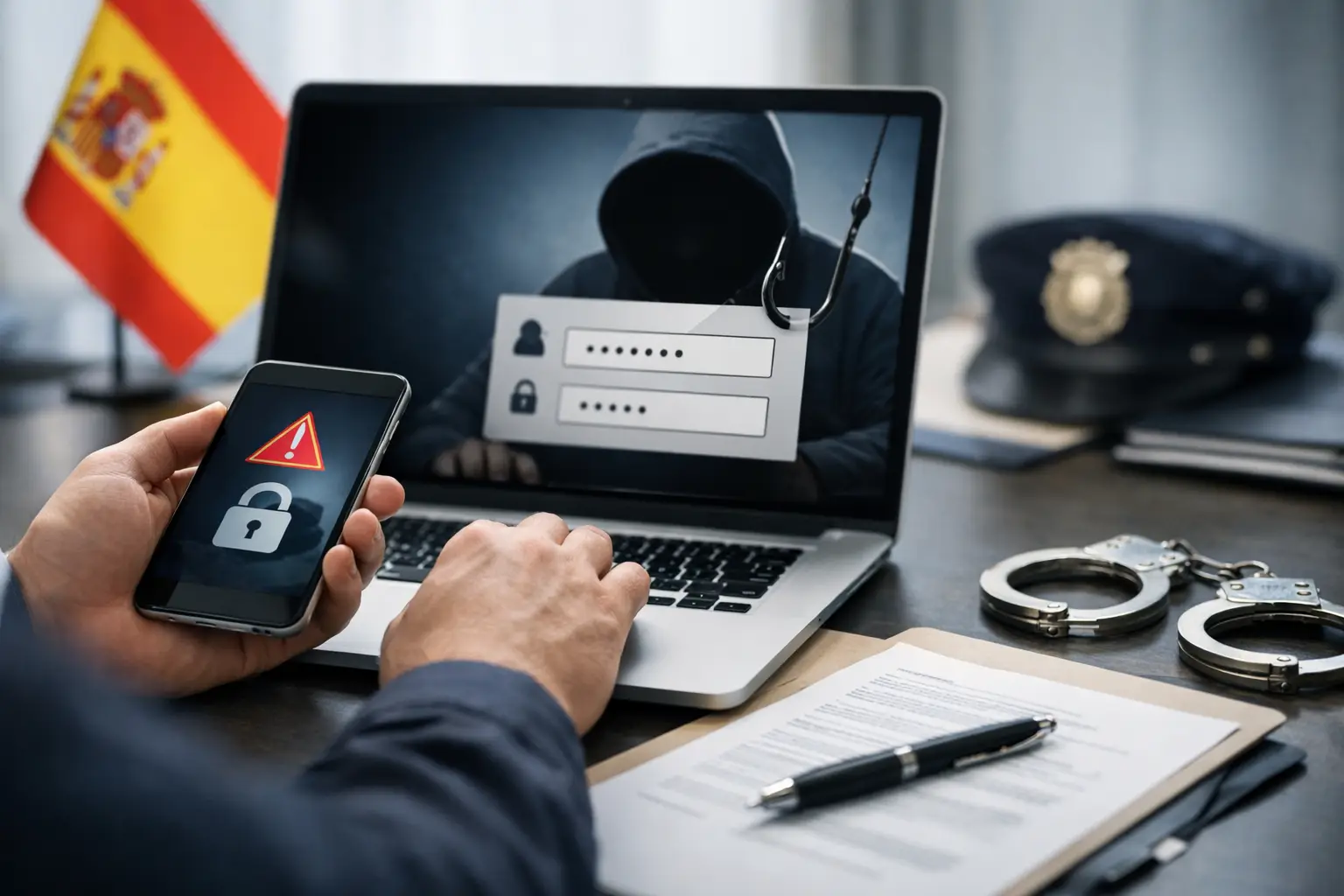 Guía de denuncia por fraude online en España