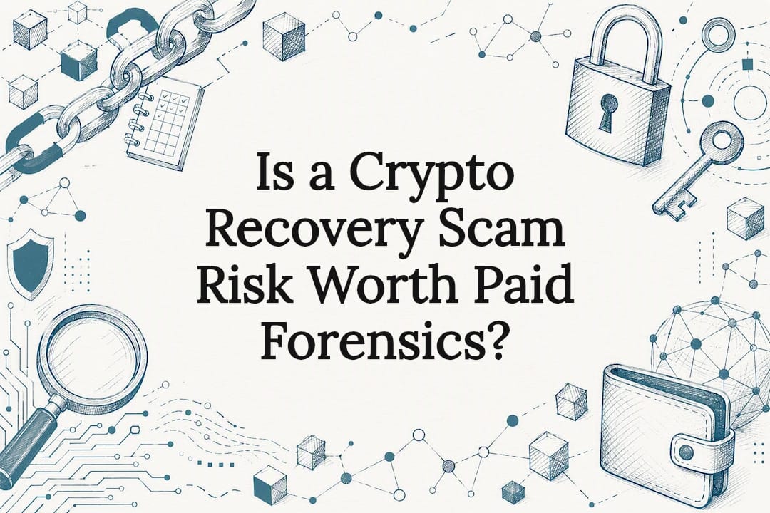 Is a Crypto Recovery Scam Risk Worth Paid Forensics?