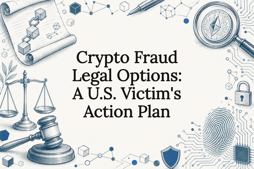 Crypto Fraud Legal Options: A U.S. Victim’s Action Plan