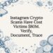 Decorative title card with crypto forensic theme