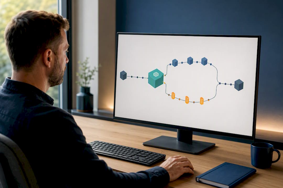 smart contract transaction flow illustration