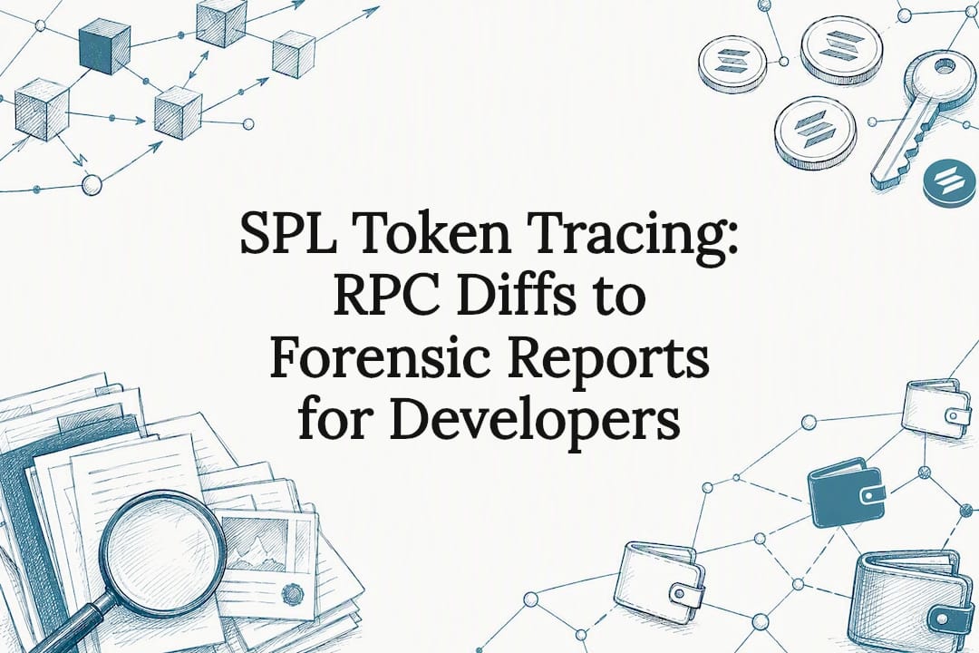 SPL Token Tracing: RPC Diffs to Forensic Reports for Developers