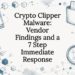 Crypto clipper malware title card
