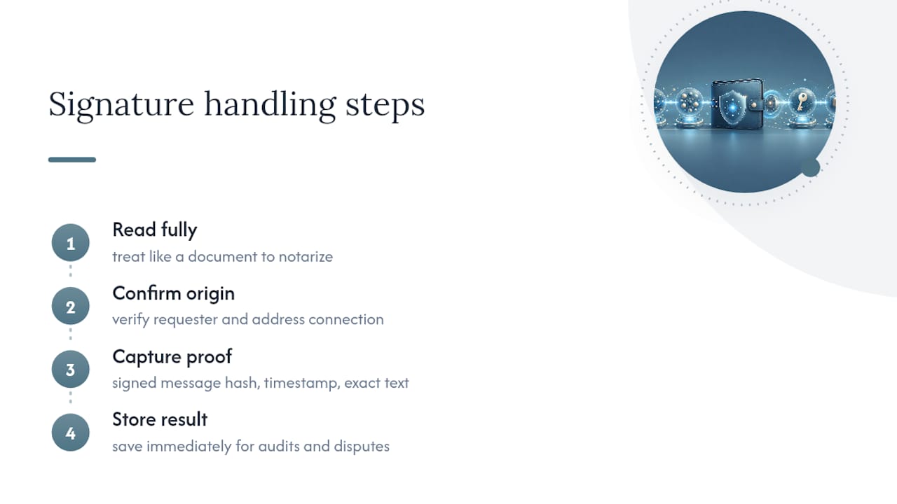The Signature Is Only as Strong as What You Do With It — overview diagram