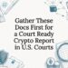 Decorative crypto forensic report title card
