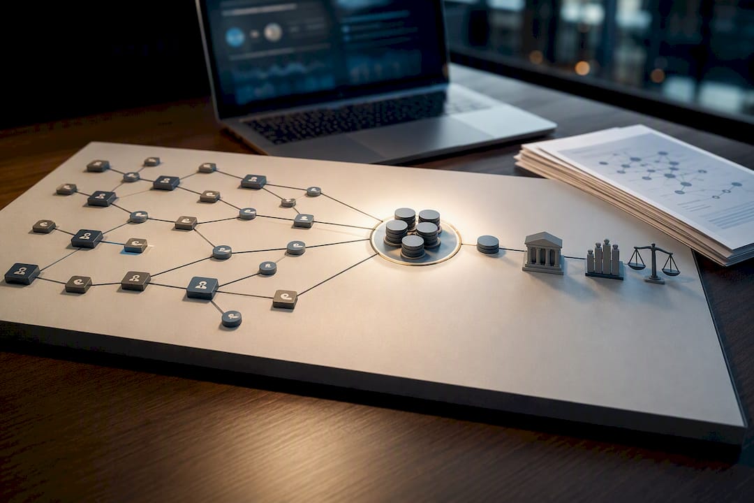 Forensic wallet network leading to legal evidence