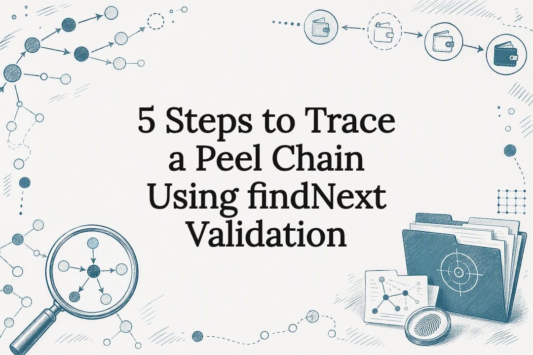5 Steps to Trace a Peel Chain Using findNext Validation
