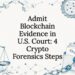 Decorative crypto evidence title card