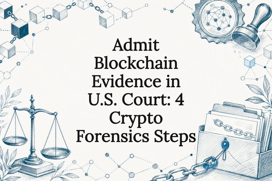 Admit Blockchain Evidence in U.S. Court: 4 Crypto Forensics Steps