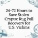 Decorative crypto recovery investigation title card