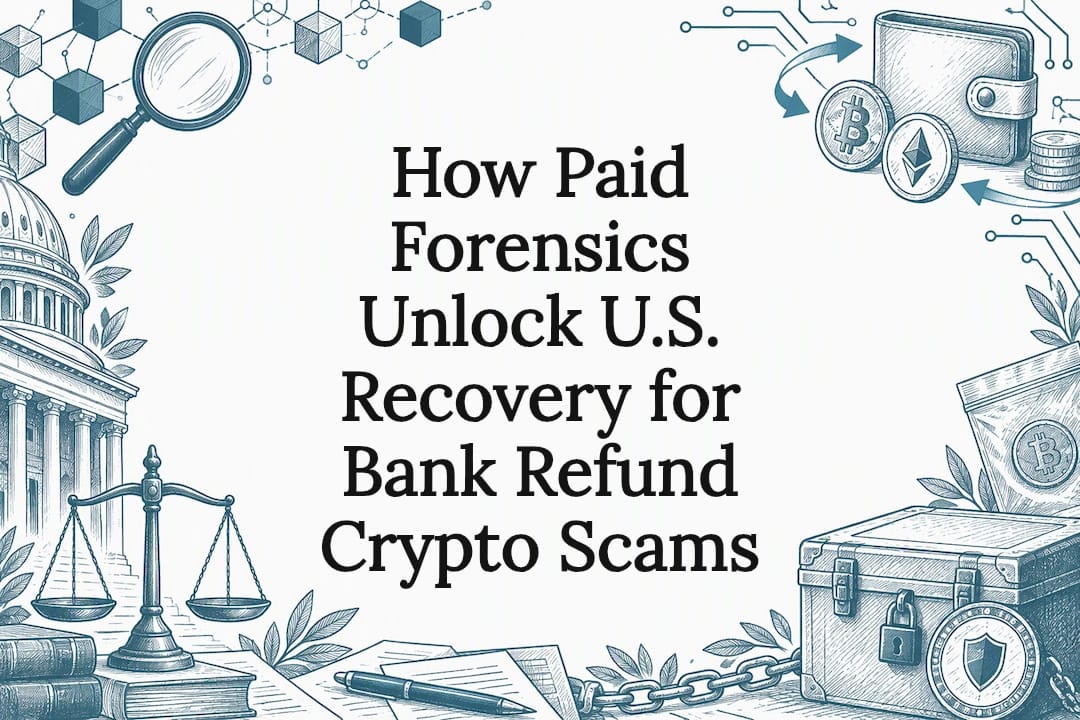 How Paid Forensics Unlock U.S. Recovery for Bank Refund Crypto Scams