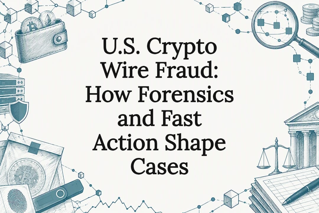 U.S. Crypto Wire Fraud: How Forensics and Fast Action Shape Cases