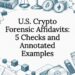 Forensic evidence sketches frame the article title