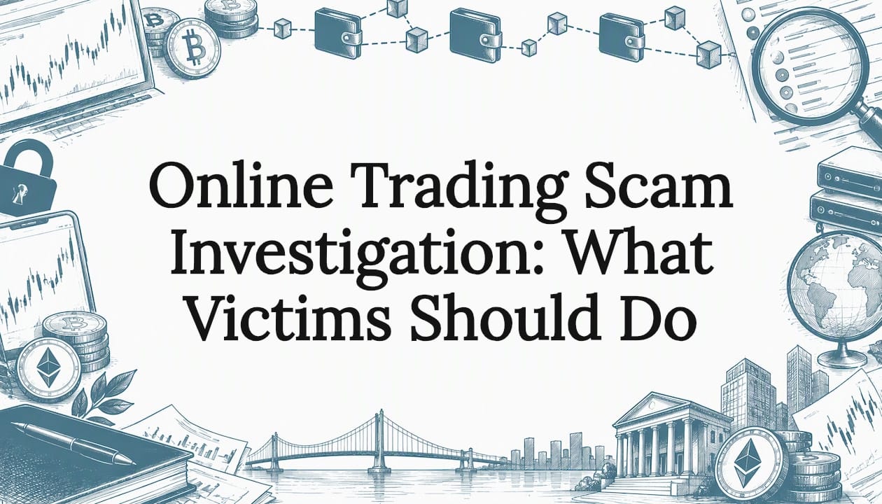 Online Trading Scam Investigation: What Victims Should Do