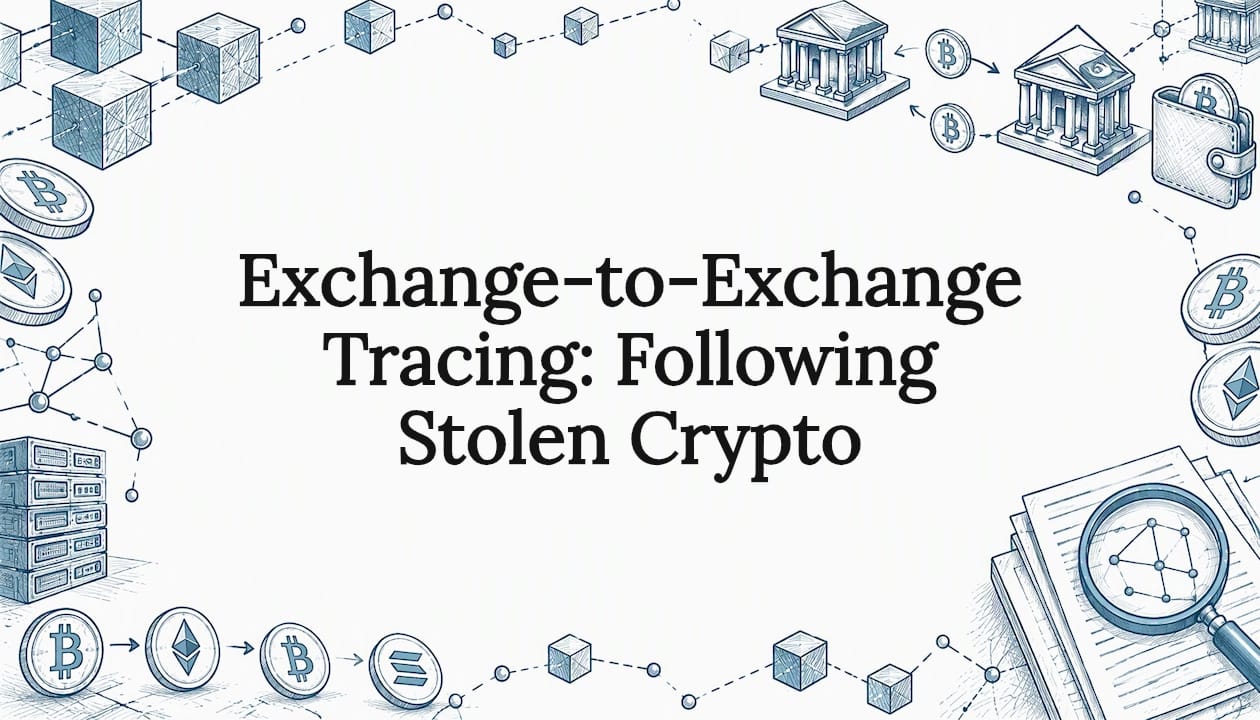 Exchange-to-Exchange Tracing: Following Stolen Crypto