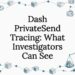 Sketch of transaction paths framing the article title