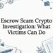 Crypto investigation title card illustration